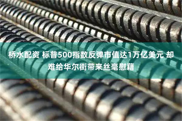桥水配资 标普500指数反弹市值达1万亿美元 却难给华尔街带来丝毫慰藉